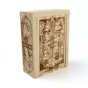 Protect Our National Parks, Playing Cards in Wooden Box