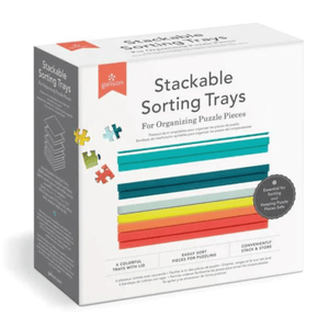 Stackable Sorting Trays for Puzzles