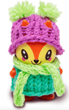 Load image into Gallery viewer, PlayMonster Little Knitty Bittys Fox - Beginner Knitting Craft Kit
