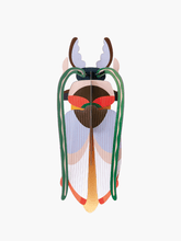Load image into Gallery viewer, Cosmos Beetle Wall Art
