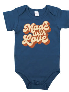 Made with Love Baby Onesie (0 - 3M)
