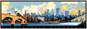 Minneapolis Skyline 750 Piece Puzzle
