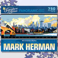 Minneapolis Skyline 750 Piece Puzzle